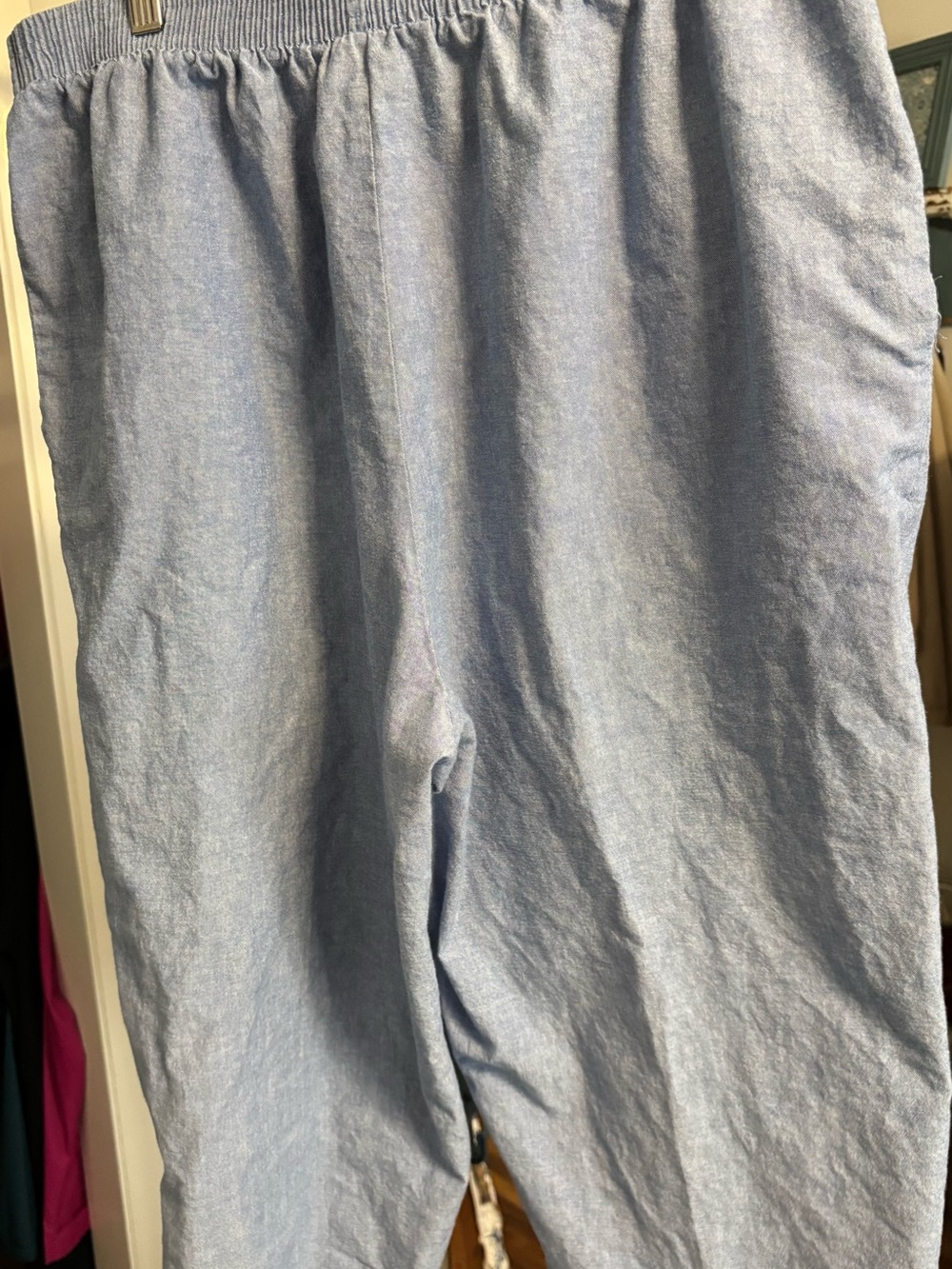Briggs New York Light Blue Women's Capris - Picture 2 of 2